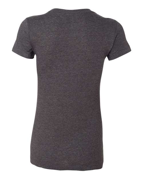 Bella + Canvas 6004 Ladies' Slim Fit T-Shirt #color_DRK GREY HEATHER