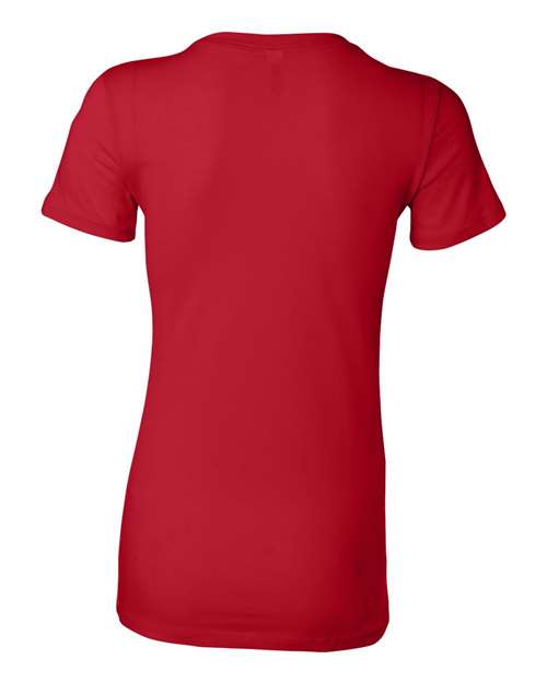 Bella + Canvas 6004 Ladies' Slim Fit T-Shirt #color_RED