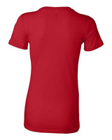 Bella + Canvas 6004 Ladies' Slim Fit T-Shirt #color_RED