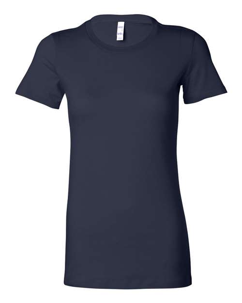 Bella + Canvas 6004 Ladies' Slim Fit T-Shirt #color_NAVY