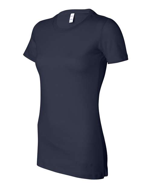 Bella + Canvas 6004 Ladies' Slim Fit T-Shirt #color_NAVY