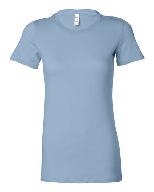 Bella + Canvas 6004 Ladies' Slim Fit T-Shirt #color_BABY BLUE