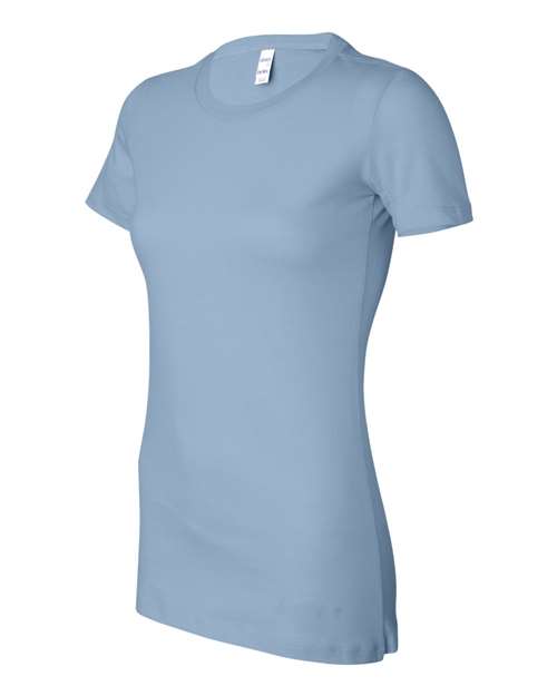 Bella + Canvas 6004 Ladies' Slim Fit T-Shirt #color_BABY BLUE