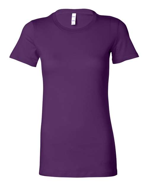 Bella + Canvas 6004 Ladies' Slim Fit T-Shirt #color_TEAM PURPLE