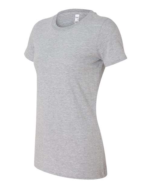 Bella + Canvas 6004 Ladies' Slim Fit T-Shirt #color_ATHLETIC HEATHER
