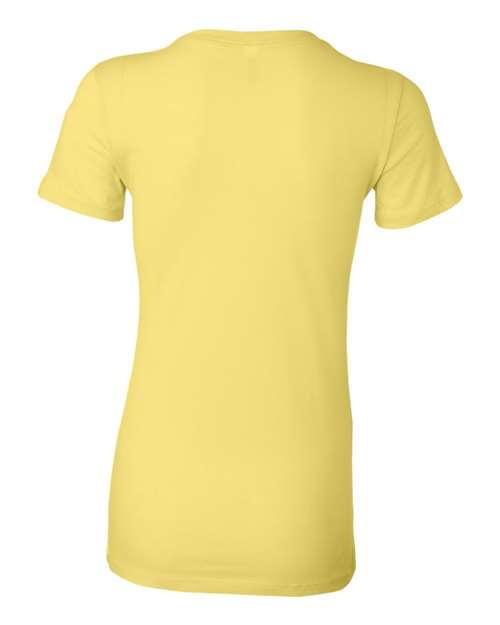 Bella + Canvas 6004 Ladies' Slim Fit T-Shirt #color_YELLOW