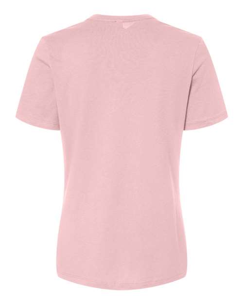 Bella + Canvas B6400 Ladies' Relaxed Jersey Short-Sleeve T-Shirt #color_PINK