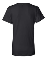 Bella + Canvas 6405 Ladies' Relaxed Jersey V-Neck T-Shirt #color_BLACK