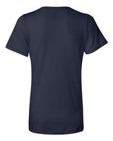 Bella + Canvas 6405 Ladies' Relaxed Jersey V-Neck T-Shirt #color_NAVY