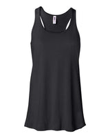 Bella + Canvas B8800 Ladies' Flowy Racerback Tank #color_BLACK