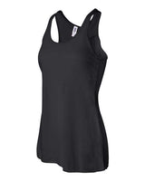 Bella + Canvas B8800 Ladies' Flowy Racerback Tank #color_BLACK