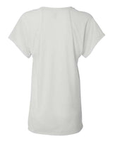 Bella + Canvas B8801 Ladies' Flowy Raglan T-Shirt #color_WHITE