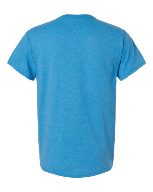 Gildan G200 Adult Ultra Cotton T-Shirt #color_HEATHER SAPPHIRE