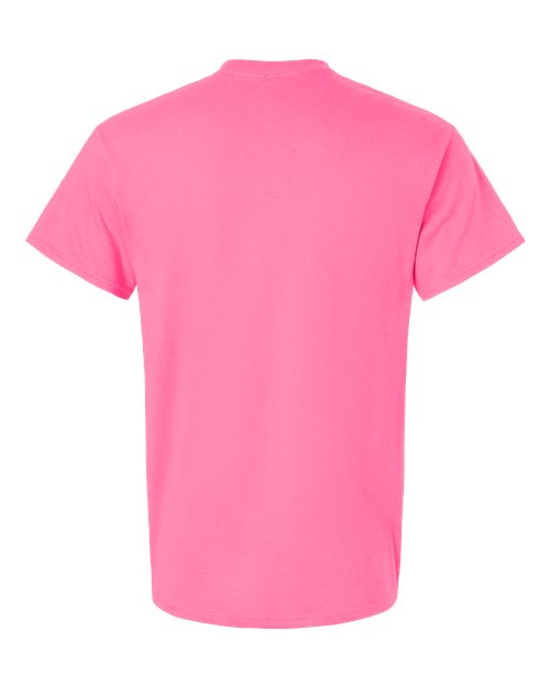 Gildan G200 Adult Ultra Cotton T-Shirt #color_SAFETY PINK