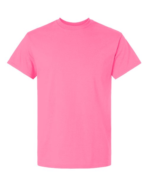 Gildan G200 Adult Ultra Cotton T-Shirt #color_SAFETY PINK