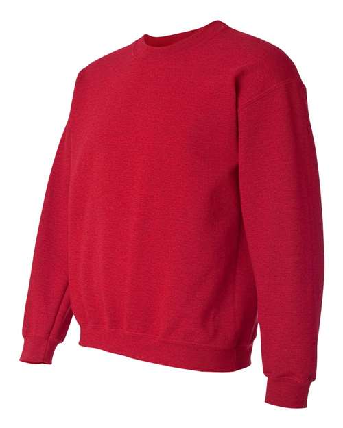 Gildan G180 Adult Heavy Blend 50/50 Fleece Crew #color_ANTIQ CHERRY RED