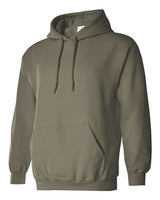 Gildan G185 Adult Heavy Blend 50/50 Hooded Sweatshirt #color_MILITARY GREEN