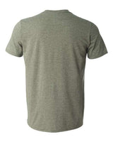 Gildan G640 Adult Softstyle 4.5 oz T-Shirt #color_HTH MILITARY GRN