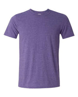 Gildan G640 Adult Softstyle 4.5 oz T-Shirt #color_HEATHER PURPLE