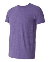 Gildan G640 Adult Softstyle 4.5 oz T-Shirt #color_HEATHER PURPLE
