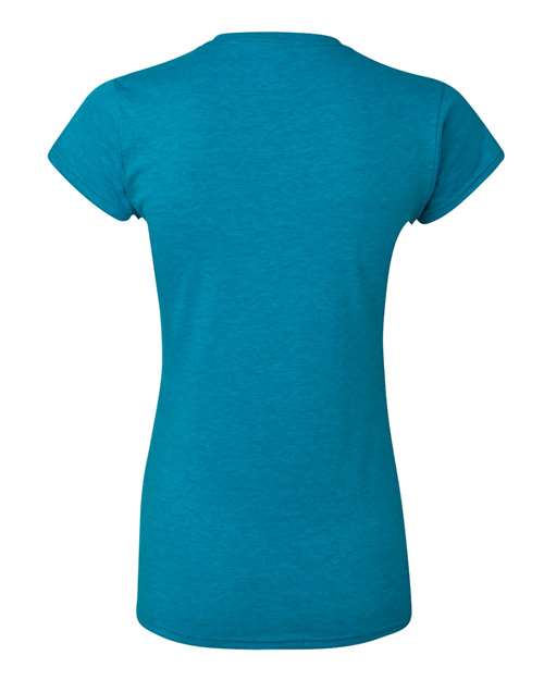 Gildan G640L Ladies' Softstyle 4.5 oz Fitted T-Shirt #color_ANTQUE SAPPHIRE