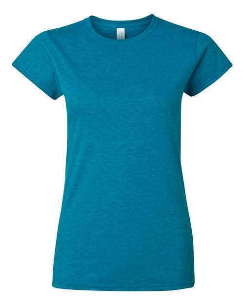 Gildan G640L Ladies' Softstyle 4.5 oz Fitted T-Shirt #color_ANTQUE SAPPHIRE