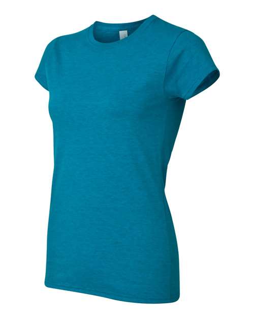 Gildan G640L Ladies' Softstyle 4.5 oz Fitted T-Shirt #color_ANTQUE SAPPHIRE