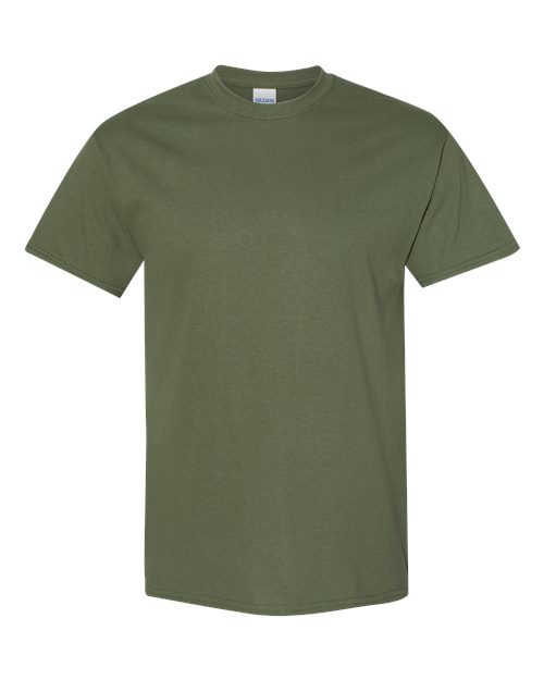 Gildan G500B Youth Heavy Cotton T-Shirt #color_MILITARY GREEN