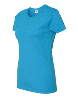 Gildan G500L Ladies' Heavy Cotton T-Shirt #color_HEATHER SAPPHIRE