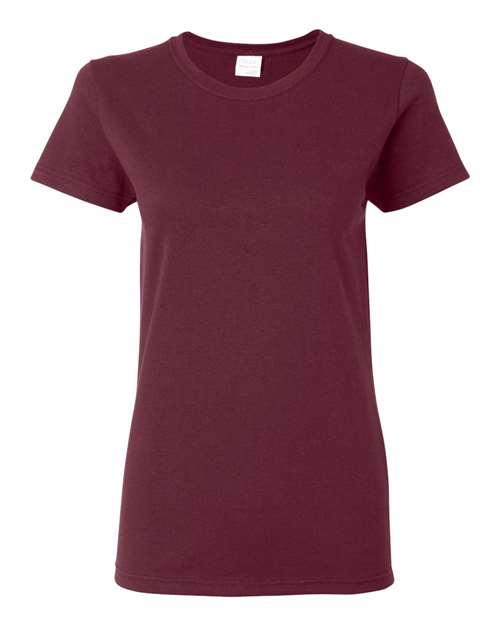 Gildan G500L Ladies' Heavy Cotton T-Shirt #color_MAROON