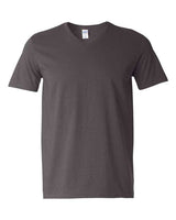 Gildan G64V Adult Softstyle V-Neck T-Shirt #color_CHARCOAL