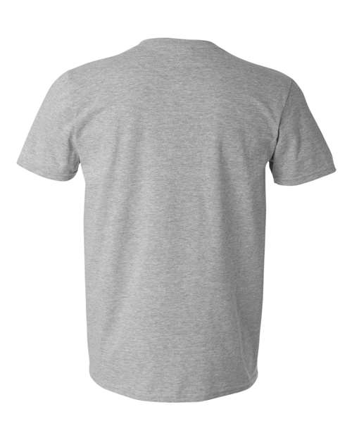 Gildan G64V Adult Softstyle V-Neck T-Shirt #color_RS SPORT GREY