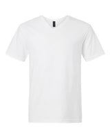 Gildan G64V Adult Softstyle V-Neck T-Shirt #color_WHITE