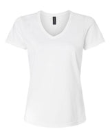 Gildan G64VL Ladies' SoftStyle  Fitted V-Neck T-Shirt #color_WHITE