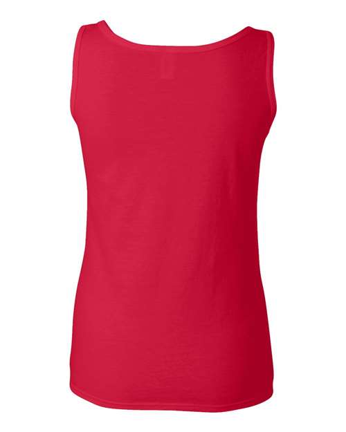 Gildan G642L Ladies' Softstyle  Fitted Tank #color_CHERRY RED