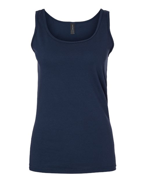 Gildan G642L Ladies' Softstyle  Fitted Tank #color_NAVY