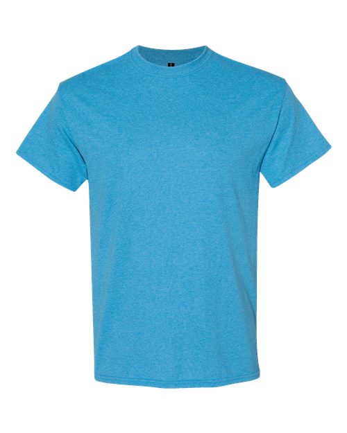 Gildan G500 Adult Heavy Cotton 5.3 oz. T-Shirt #color_HEATHER SAPPHIRE