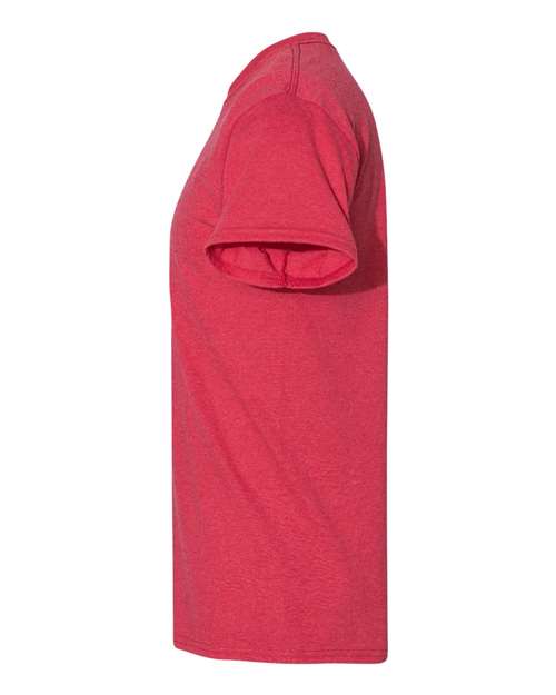 Gildan G500 Adult Heavy Cotton 5.3 oz. T-Shirt #color_HEATHER RED