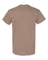 Gildan G500 Adult Heavy Cotton 5.3 oz. T-Shirt #color_BROWN SAVANA