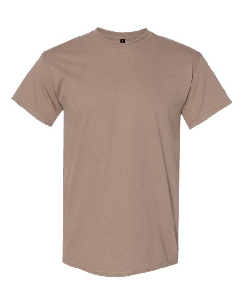 Gildan G500 Adult Heavy Cotton 5.3 oz. T-Shirt #color_BROWN SAVANA