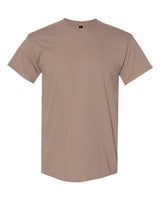 Gildan G500 Adult Heavy Cotton 5.3 oz. T-Shirt #color_BROWN SAVANA