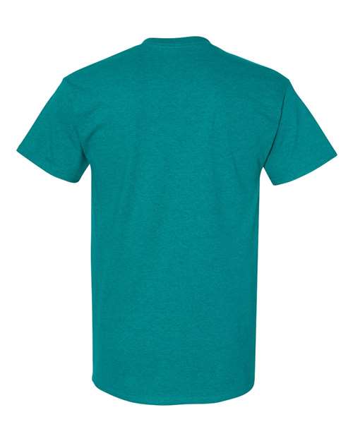 Gildan G500 Adult Heavy Cotton 5.3 oz. T-Shirt #color_ANTIQU JADE DOME