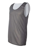 Badger 8529 Pro Mesh Reversible Tank Top #color_Graphite/ White