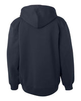 Badger 2454 Youth Performance Fleece Hooded Sweatshirt #color_Navy
