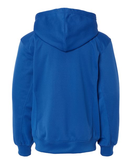Badger 2454 Youth Performance Fleece Hooded Sweatshirt #color_Royal