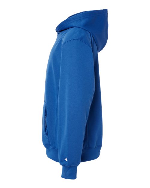 Badger 2454 Youth Performance Fleece Hooded Sweatshirt #color_Royal