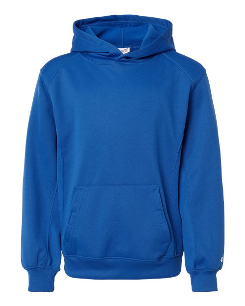 Badger 2454 Youth Performance Fleece Hooded Sweatshirt #color_Royal