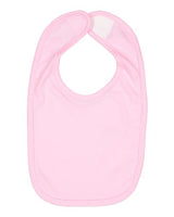 Rabbit Skins RS1005 Infant Premium Jersey Bib #color_PINK