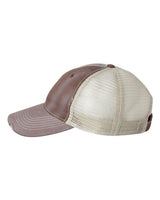 Valucap 3150 Bounty Dirty-Washed Mesh-Back Cap #color_Fatigue/ Khaki