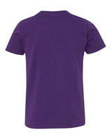 Bella + Canvas 3001Y Youth Jersey T-Shirt #color_TEAM PURPLE